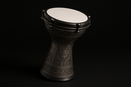 darbuka with black background as product image