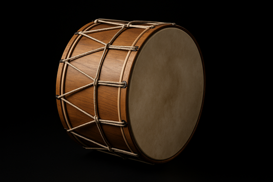 davul on black bacground to be the main product image